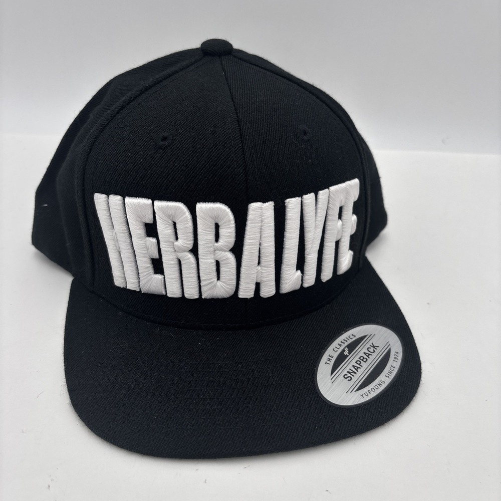HERBALIFE NUTRITION hat black adjustable snapback cap